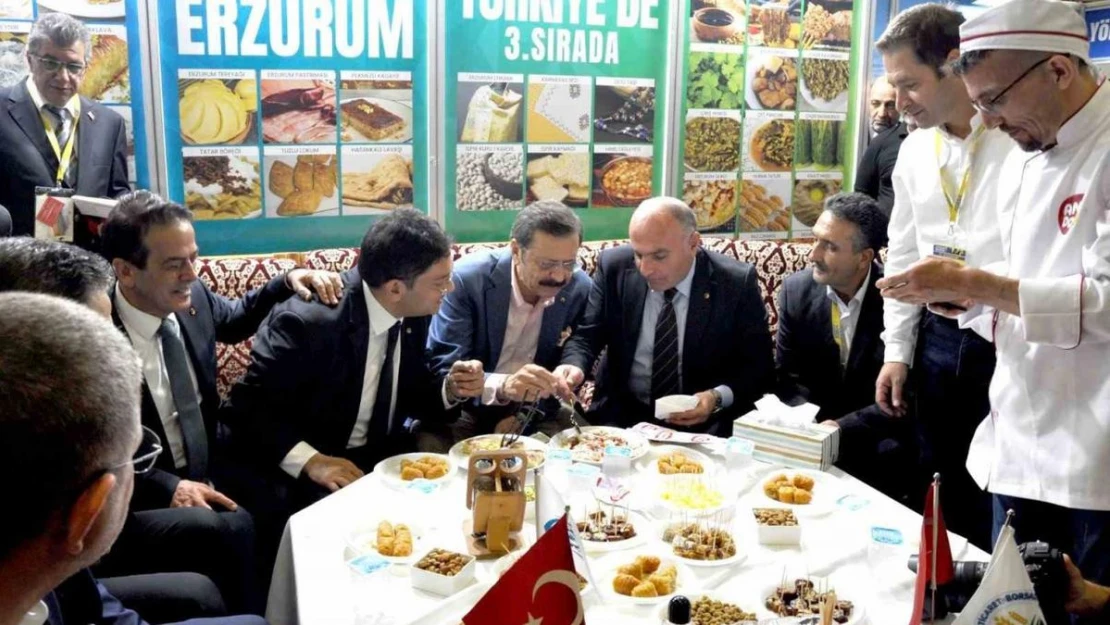 Kayserili Başkan'a Erzurum Mantısı