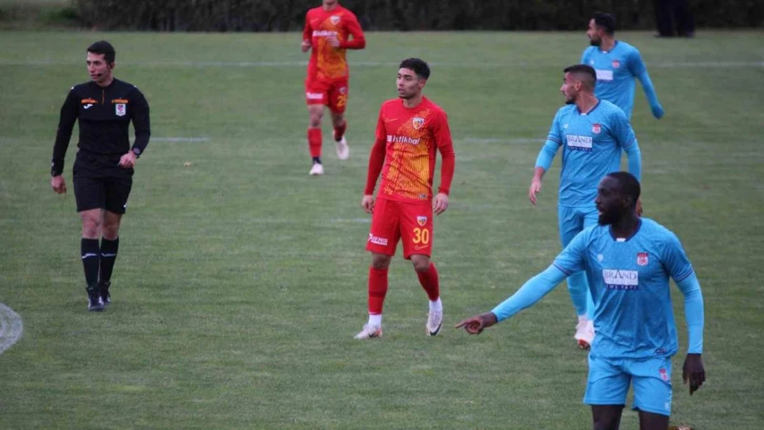 Kayserispor ile Sivasspor hazırlık maçında yenişemedi