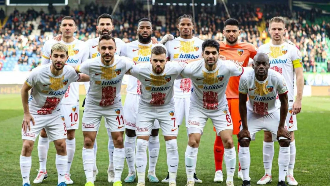 Kayserispor Rize'de 5 maçtır kazanamıyor