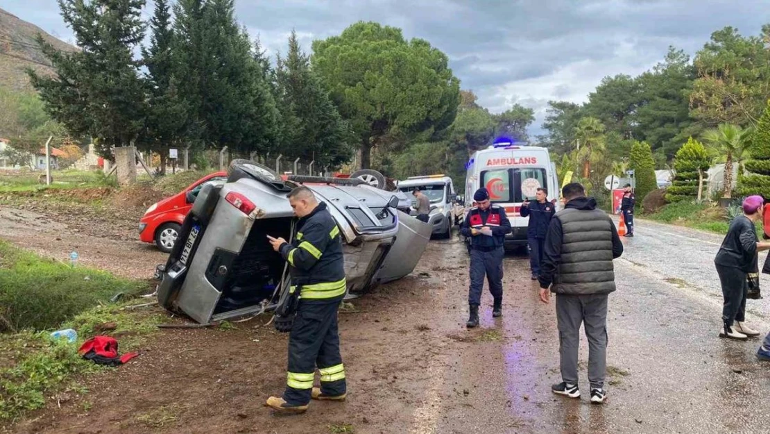 Kaza anı güvenlik kameralarına anbean yansıdı