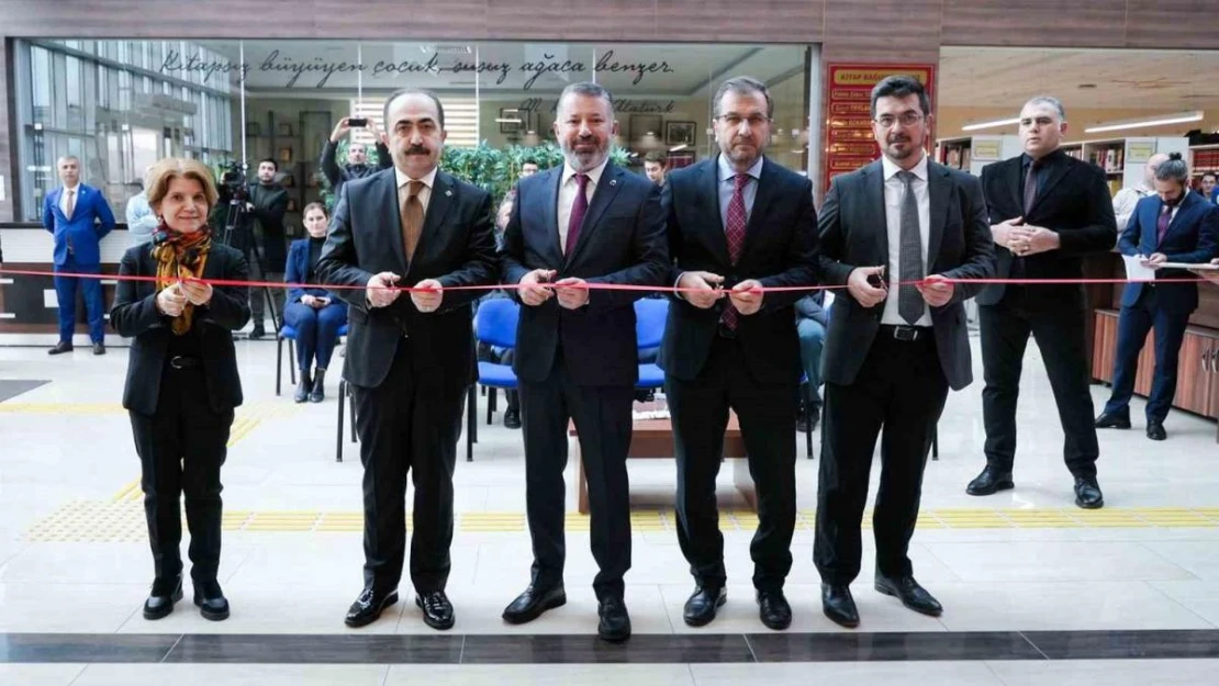 KBÜ'de 'Yüzüncü Yıl Kitaplığı' kuruldu