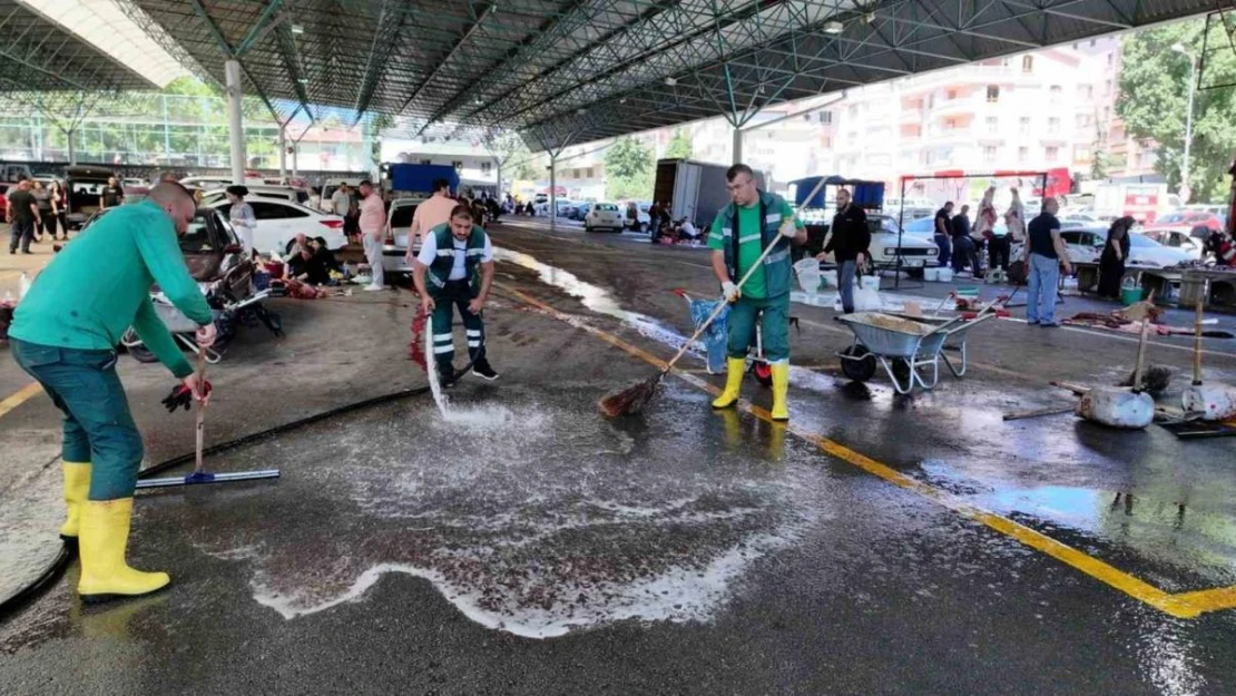 Keçiören'de kurban kesim hizmeti vatandaşı memnun etti