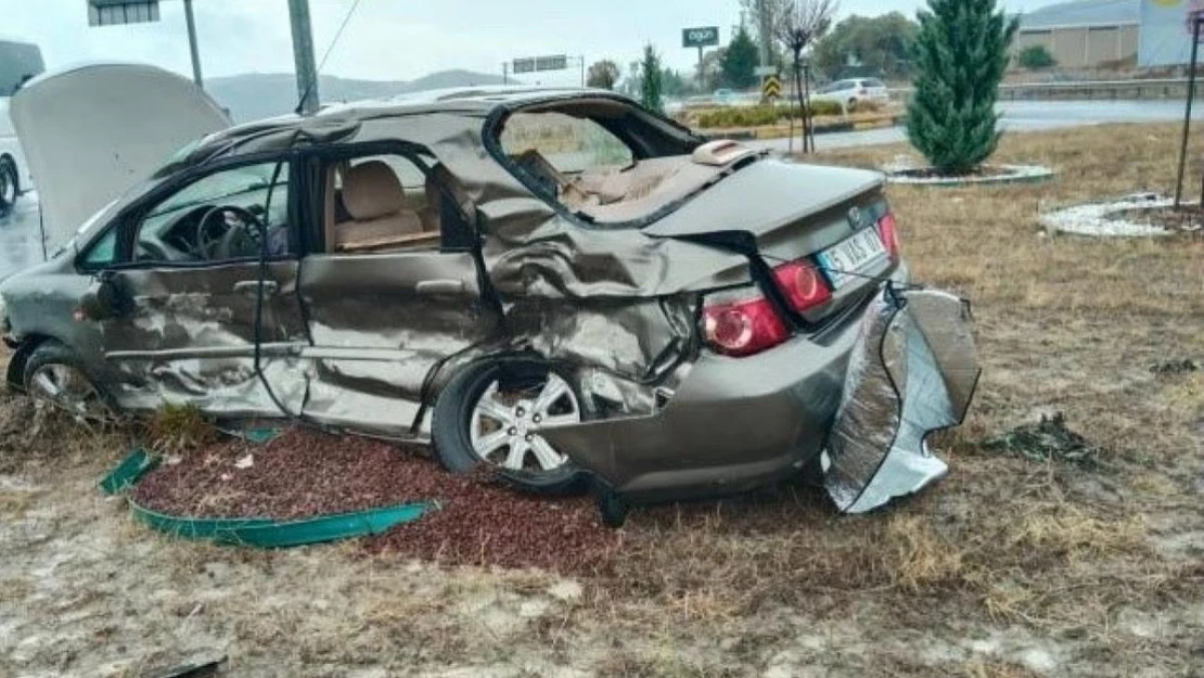 Kırkağaç'ta trafik kazası: 1 ölü