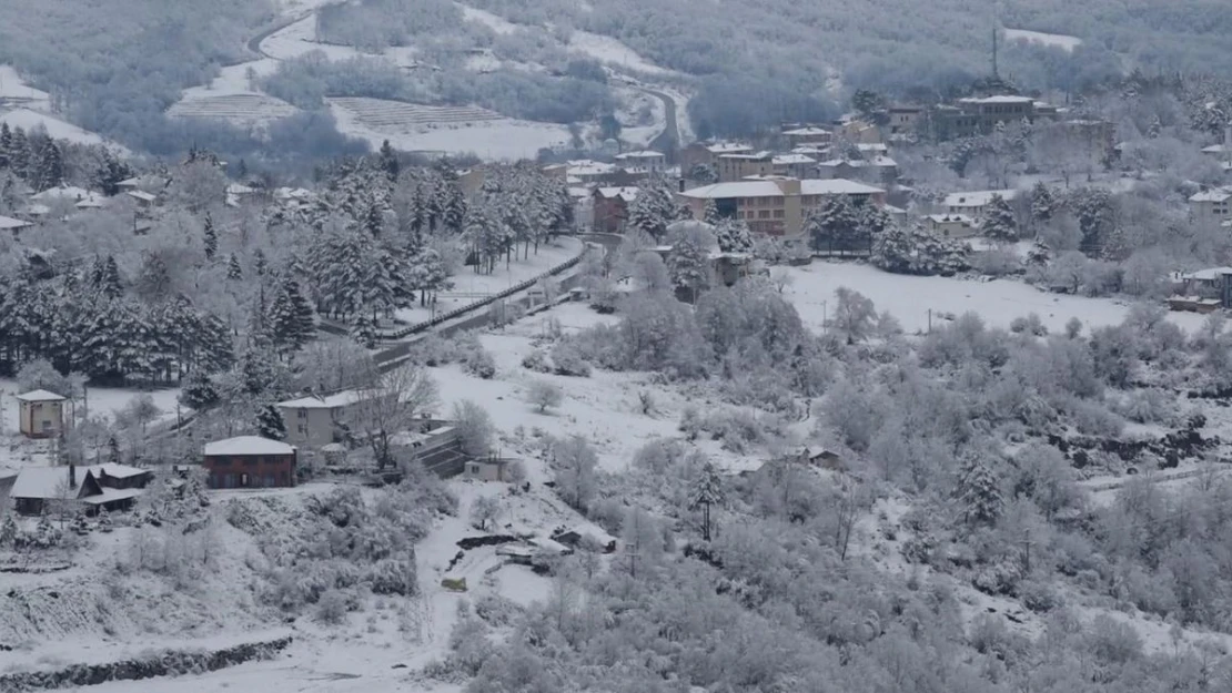 Kırklareli'de vatandaşlar karın tadını çıkardı