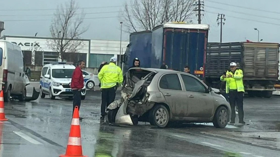 Kırklareli'de zincirleme kaza: 2 yaralı