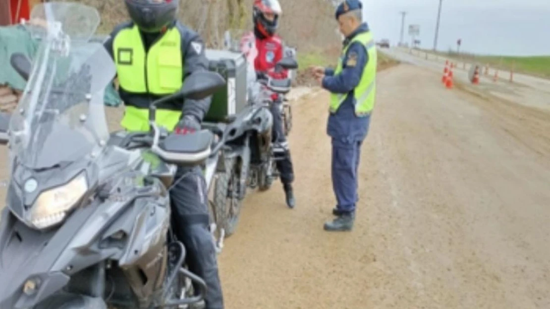 Kırklareli'nde motosikletlere yönelik denetim