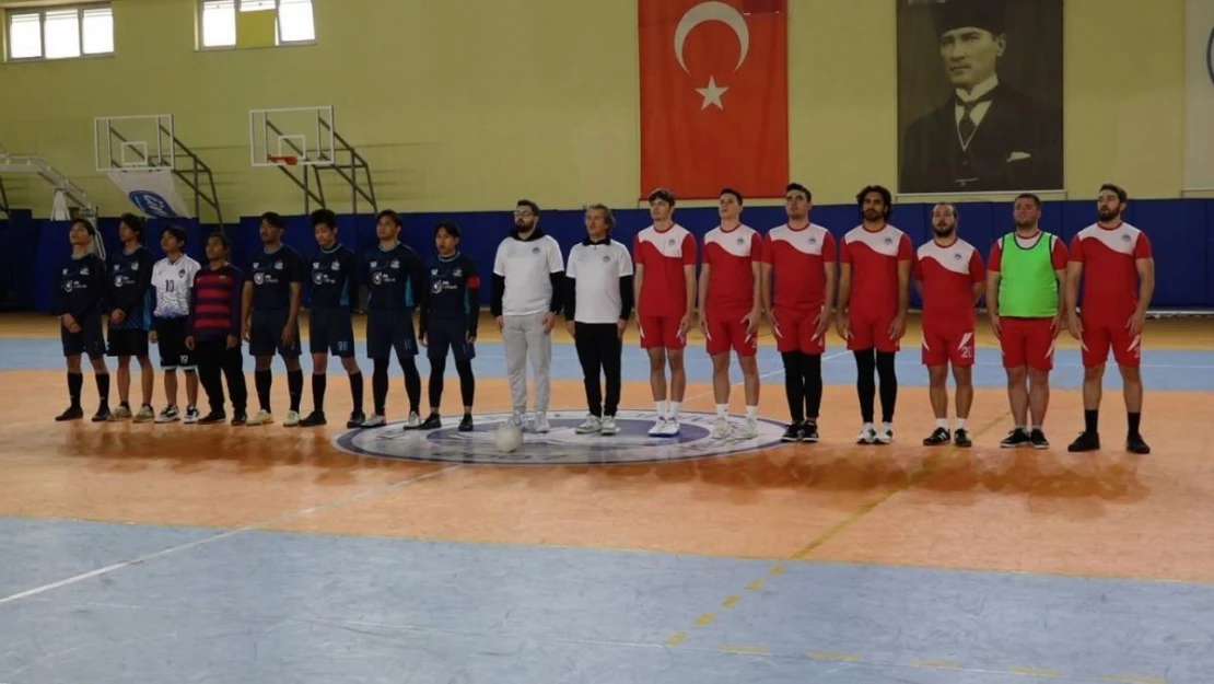 Kırklareli'nde Uluslararası öğrenciler arası Futsal Dünya Kupası heyecanı