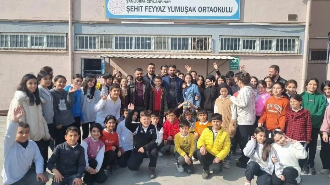 Kırşehir'de toplanan kitaplar, Şanlıurfa'da dağıtıldı