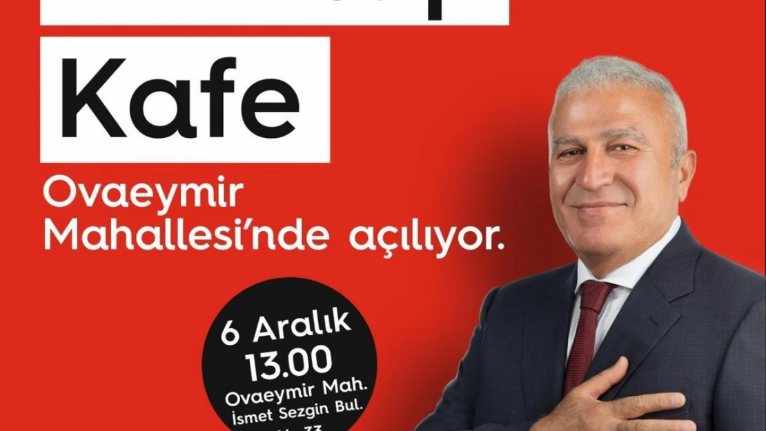 Kitap Kafe'lerin 14'üncüsü Ovaeymir'de açılıyor