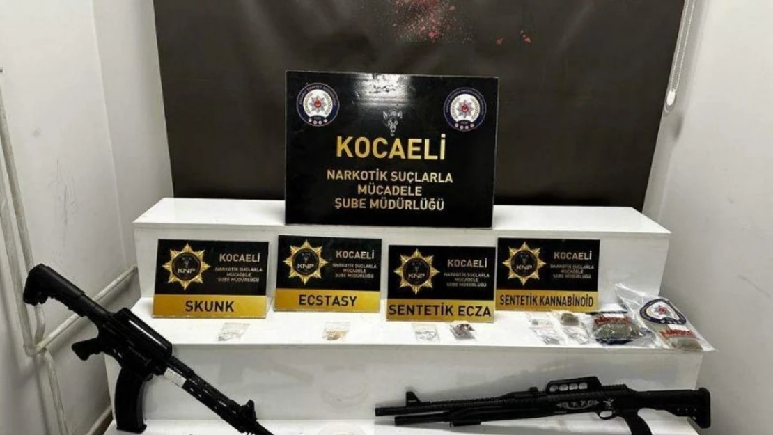 Kocaeli'de uyuşturucu operasyonu: 3 tutuklama