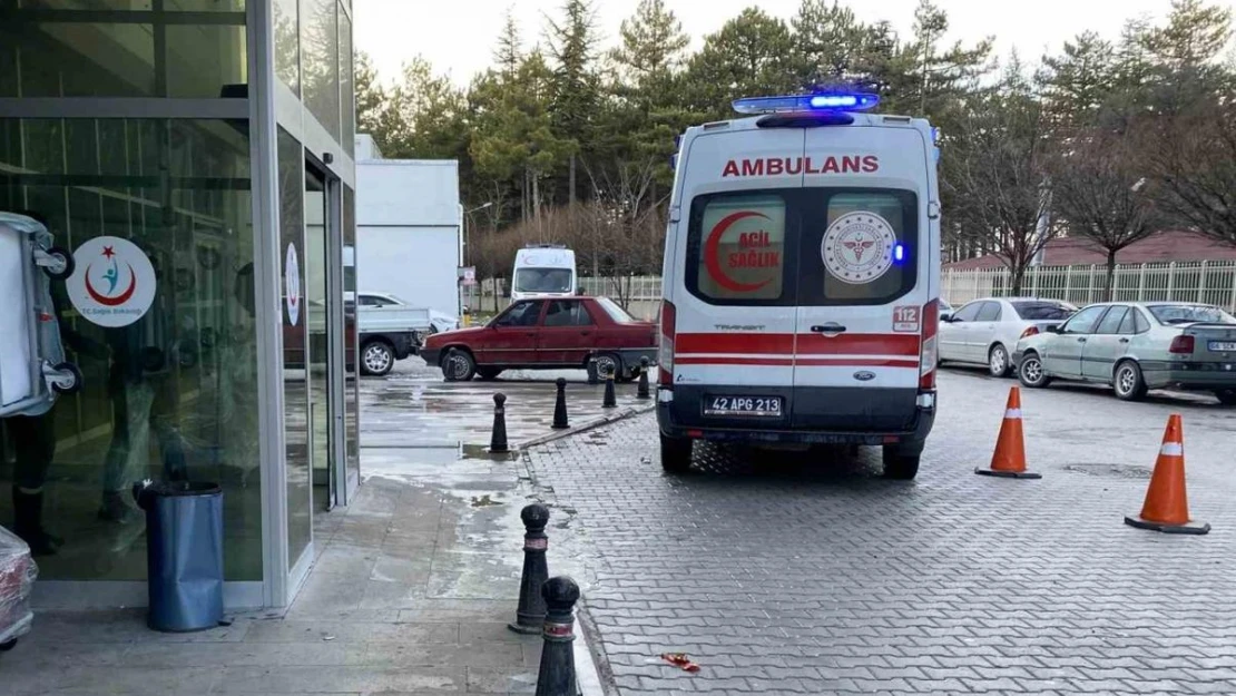 Konya'da trafik kazası: 1 yaralı