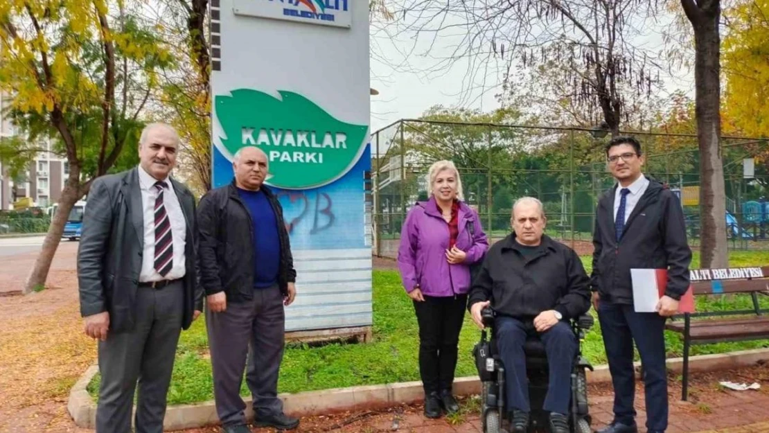 Konyaaltı'nda tüm parklar erişilebilirlik belgesi aldı