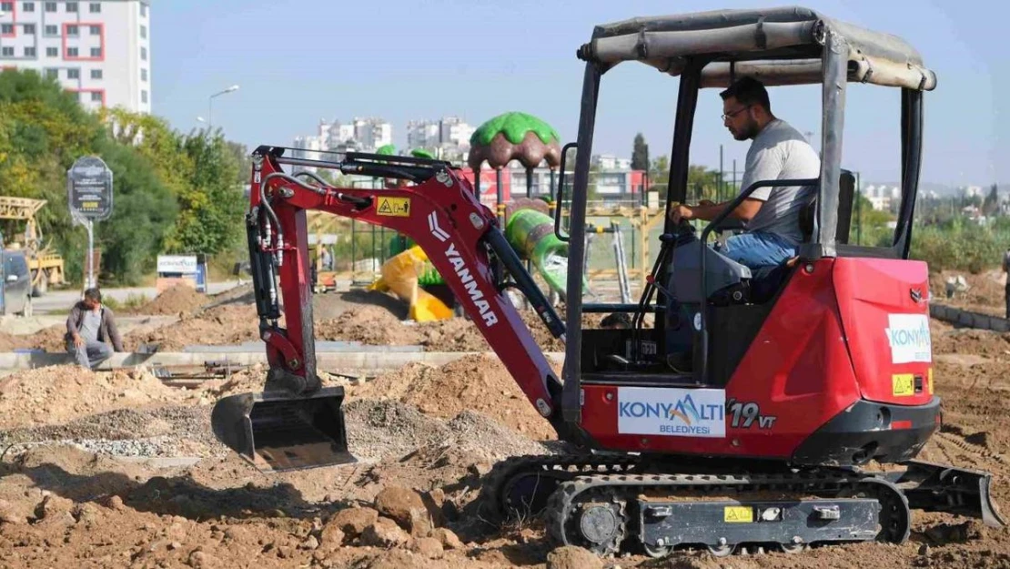 Konyaaltı yeşil alanda Türkiye genelinin üzerinde