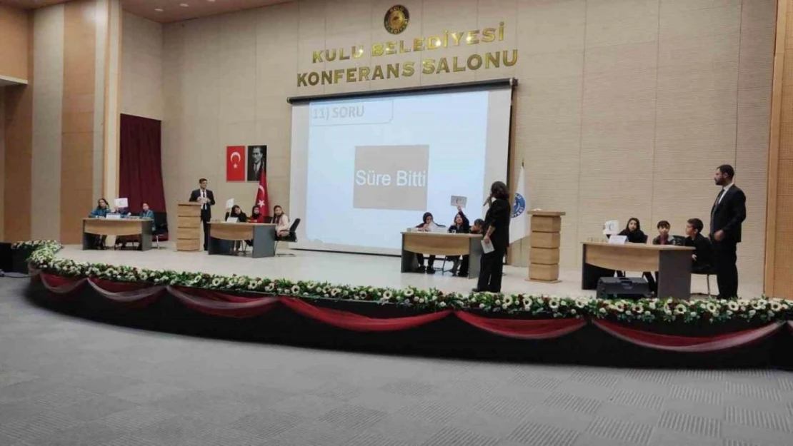 Kulu'da 'Haydi Bil Bakalım' yarışmasının finali yapıldı