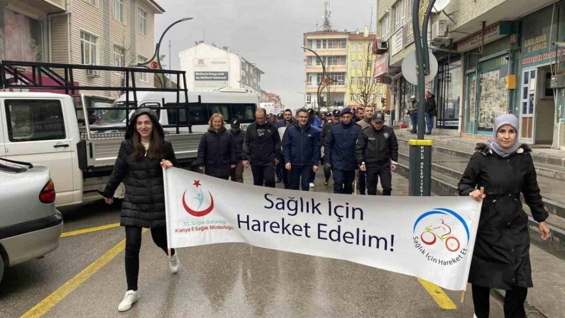 Kulu'da sağlıklı yaşam için çeşitli etkinlikler gerçekeştirildi