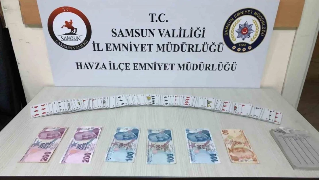 Kumar oynayan 5 kişiye 20 bin 275 lira ceza