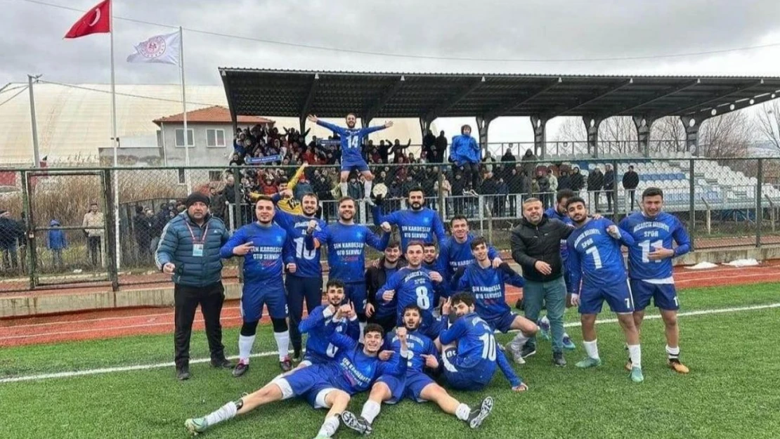 Kütahya 1. Amatör Simav-Emet-Hisarcık Grubu şampiyonu Hisarcık Belediyespor