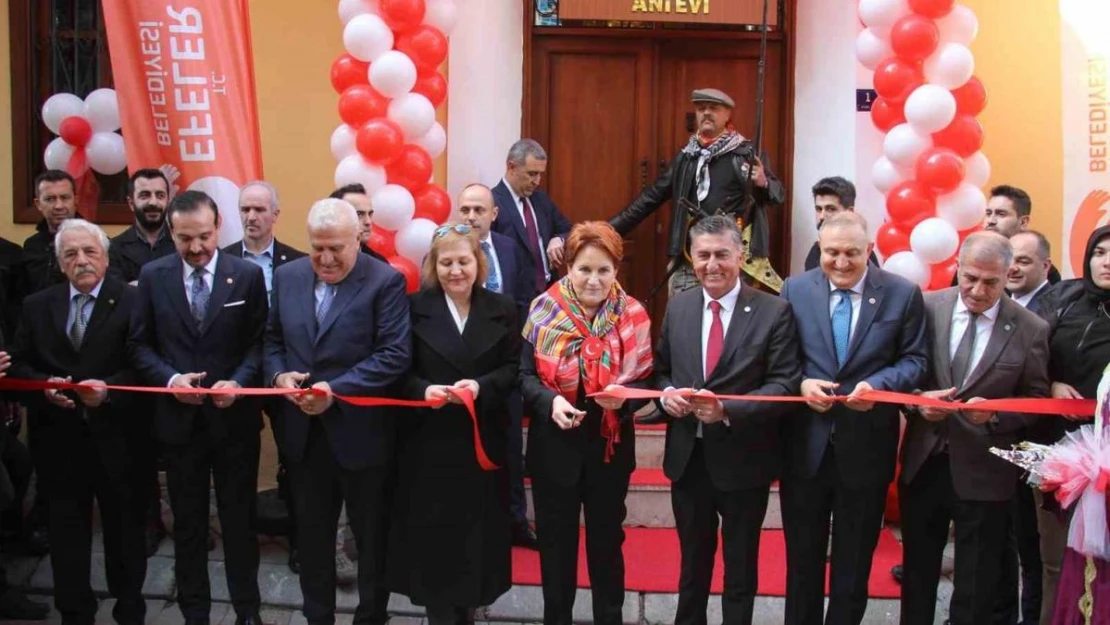 Kuvayi Milliye Anı Evi'nin açılışını İYİ Parti Genel Başkanı Akşener yaptı