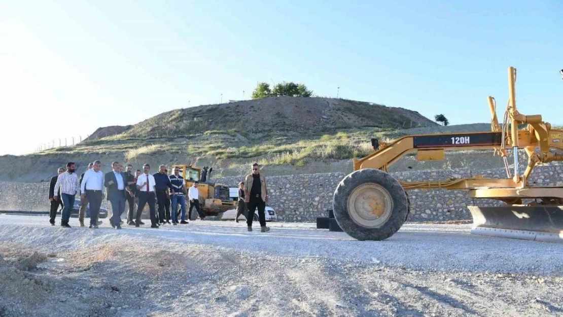 Malatya Kuzey Kuşak Yolunda çalışmalar sürüyor