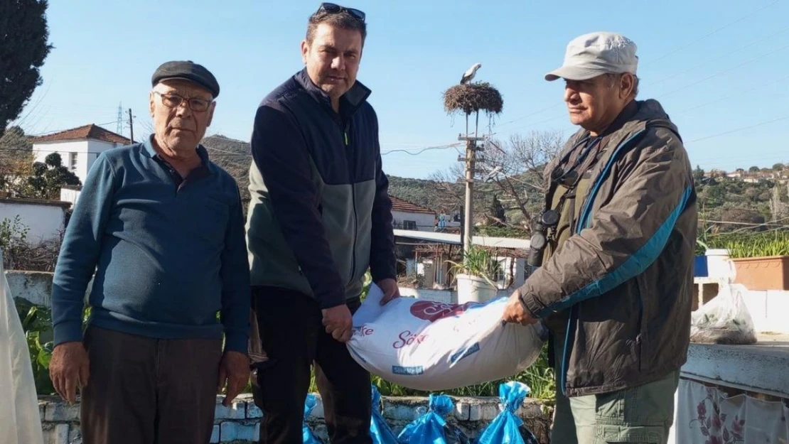 Leyleği gören gören 1 çuval unu kaptı