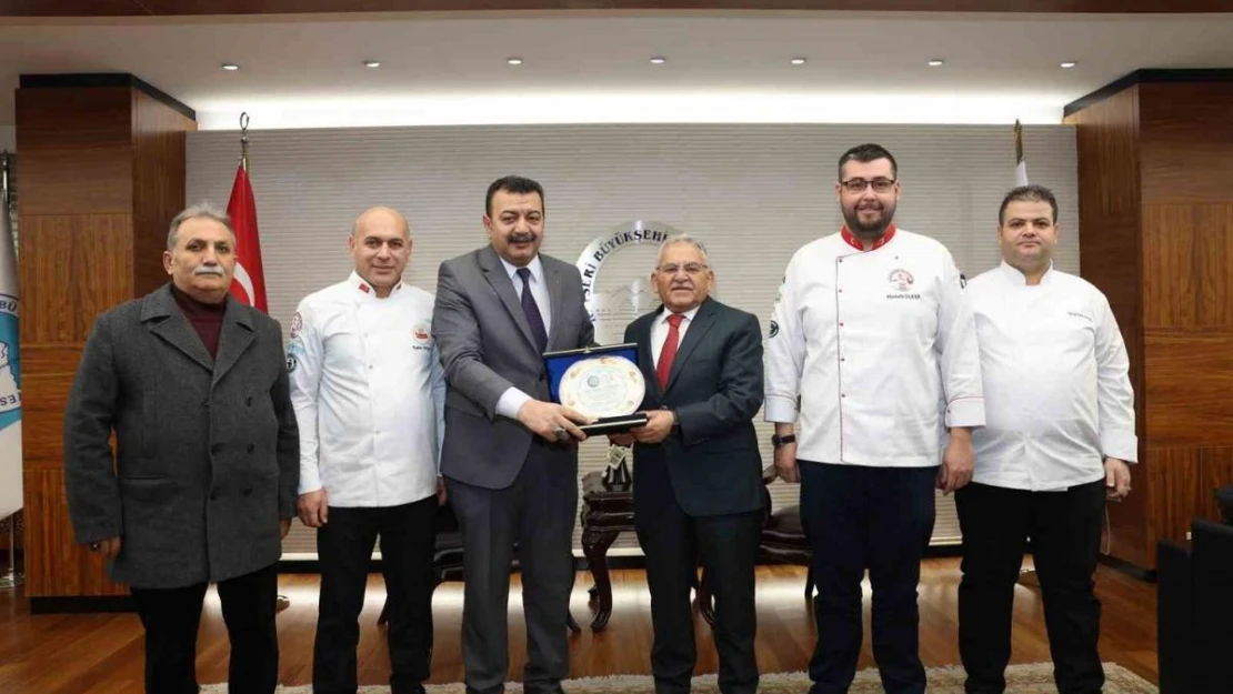 Lokantacılar ve Pastacılar Odası'ndan 'Gastronomi' teşekkürü