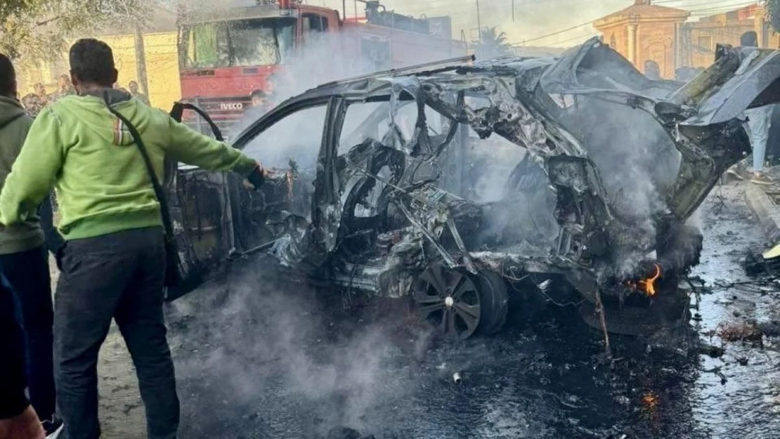 Lübnan'ın güneyinde bir araca dron saldırısı: 3 ölü