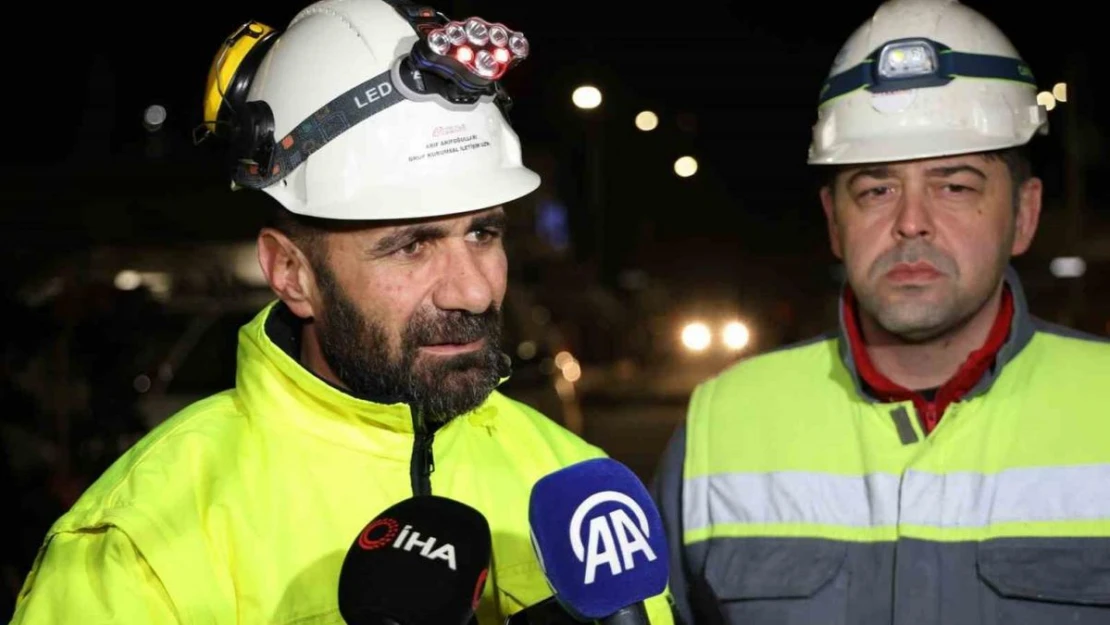 Maden sahasında arama kurtarma çalışmaları aralıksız sürüyor