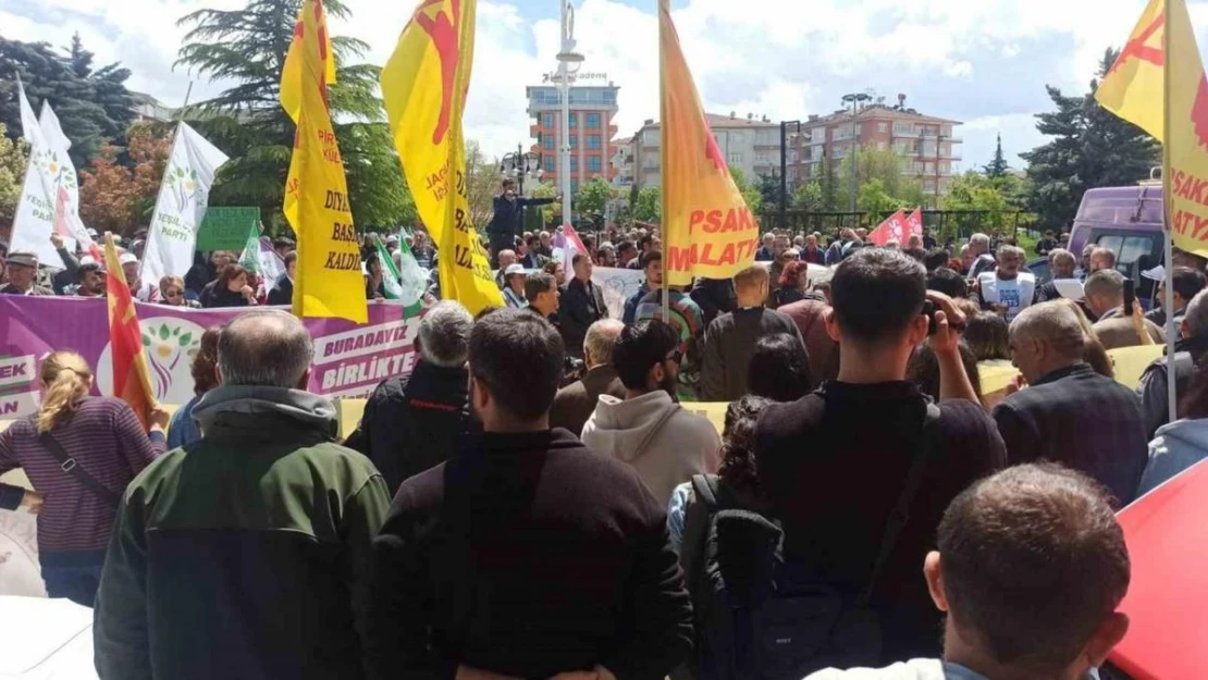 Malatya'da 1 Mayıs Emek ve Dayanışma Günü kutlaması