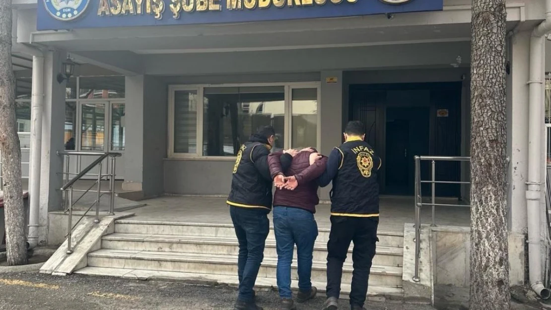 Malatya'da, 46 yıl hapis cezası bulanan hükümlü yakalandı