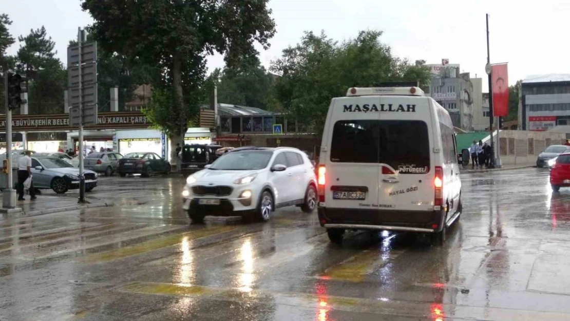 Malatya'da sağanak yağış