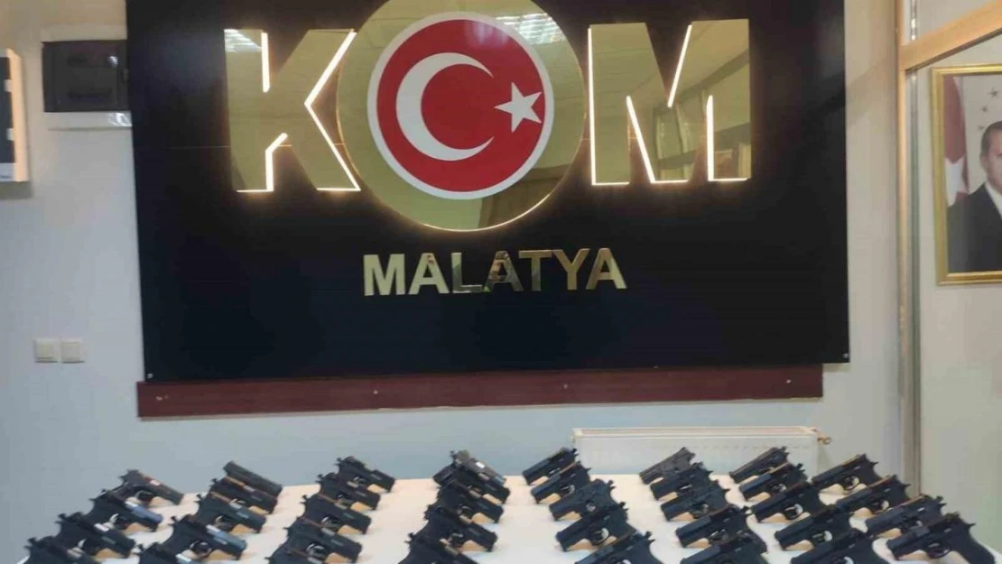 Malatya'da silah kaçakçılığında 3 şüpheli yakalandı