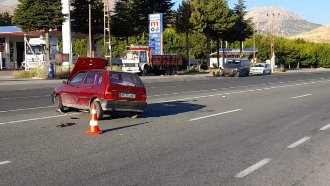 Malatya'da trafik kazası: 1 yaralı