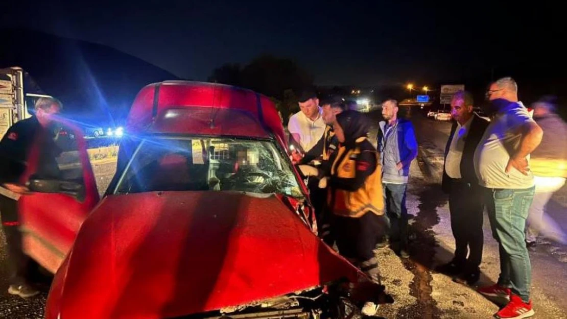 Malatya'da trafik kazası: 2 yaralı