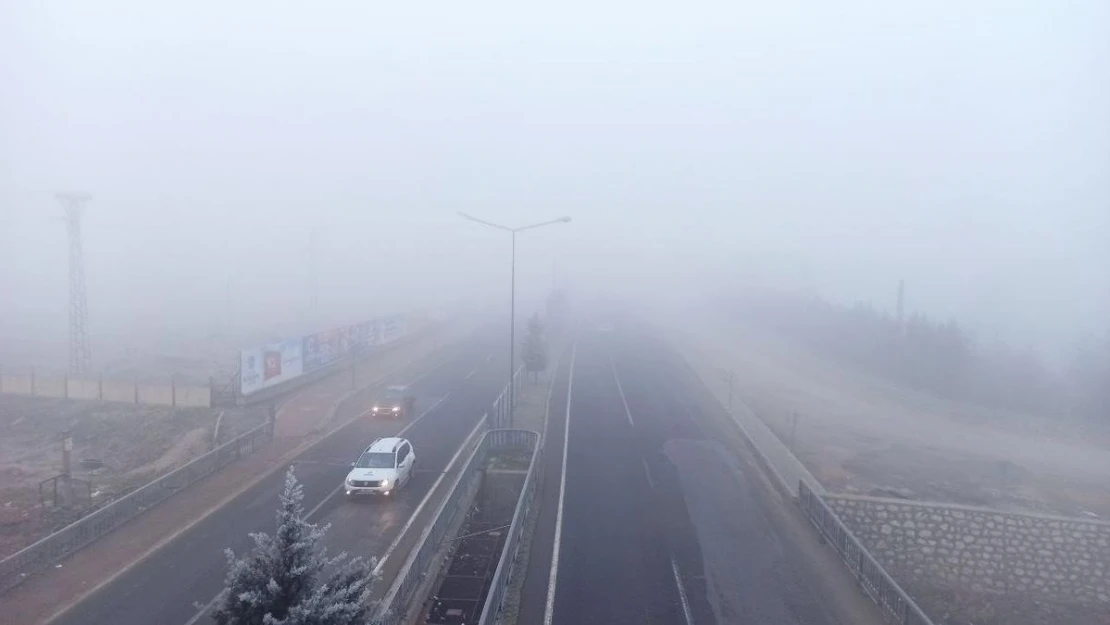 Malatya'da yoğun sis etkili oluyor