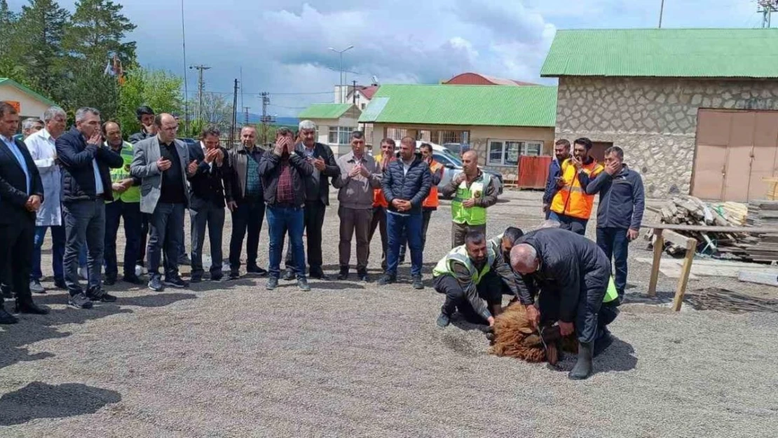 Malazgirt'te konaklama ve dinlenme tesisinin temeli törenle atıldı