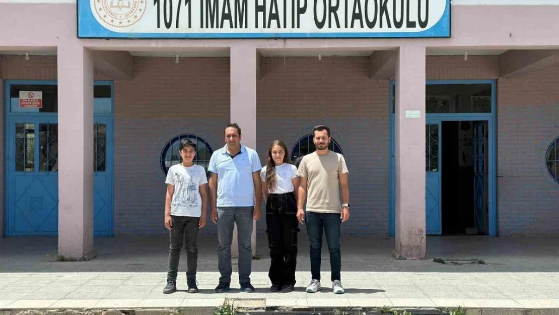 Malazgirtli öğrenciler il birincisi oldu