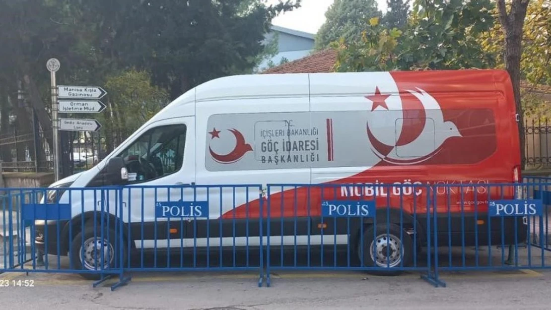 Manisa'da 'Mobil Göç Noktası' uygulaması başladı