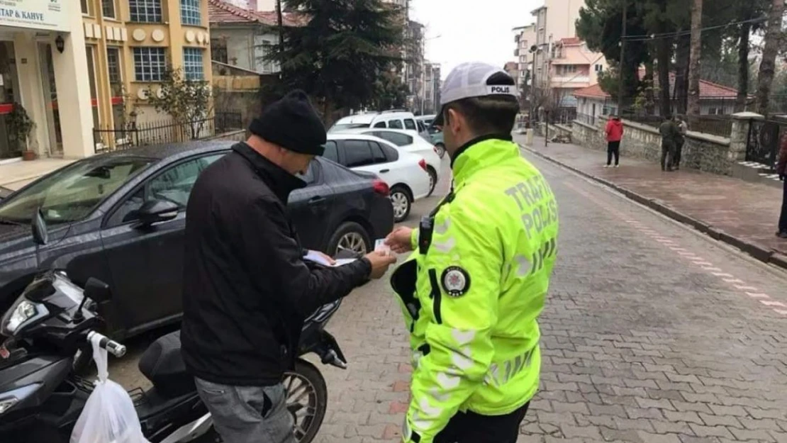 Manisa'da 19 motosiklet trafikten men edildi