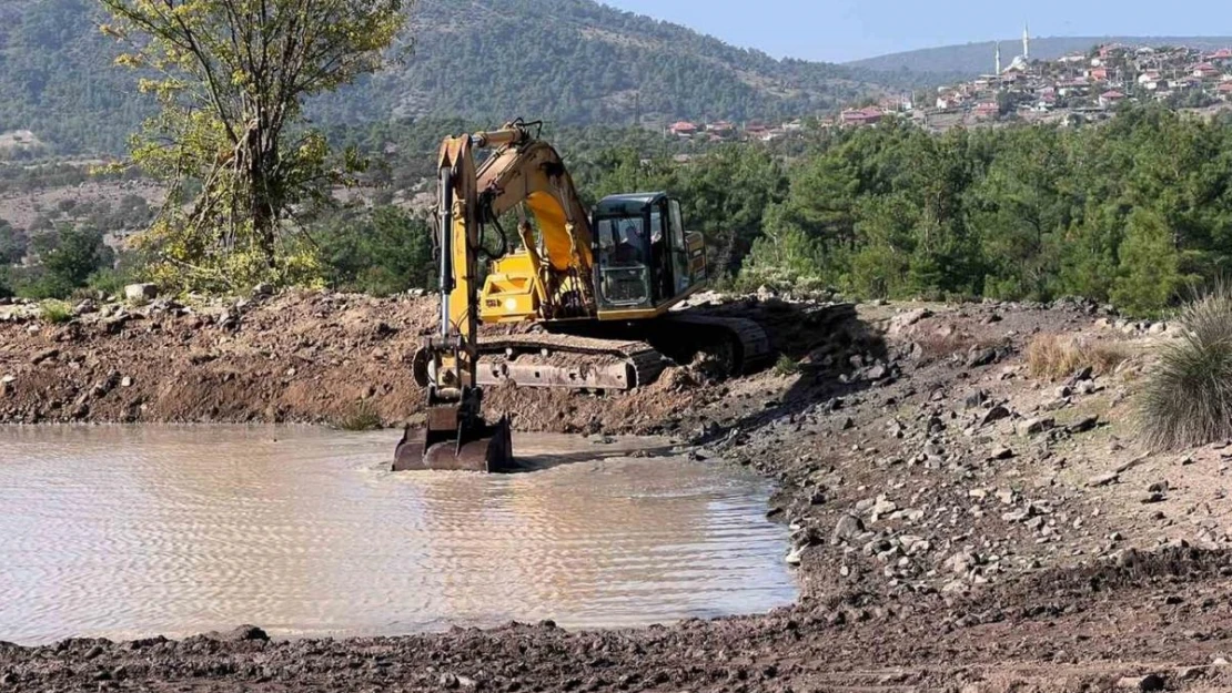 Manisa'da 2023 yılında 80, 2014'ten bu yana 571 HİS göleti temizlendi