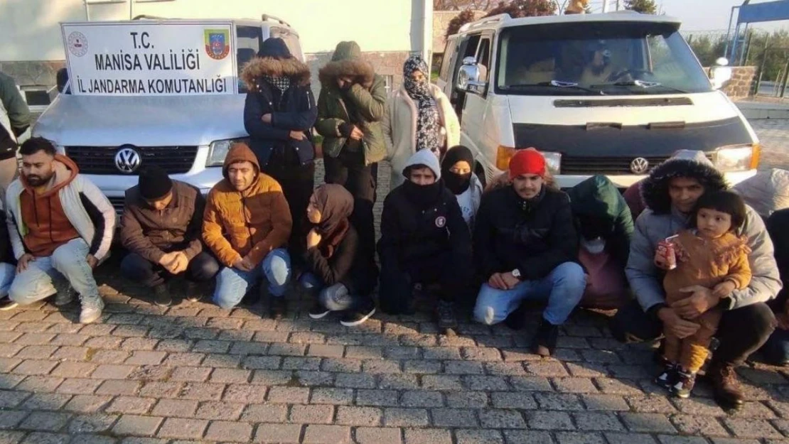 Manisa'da göçmen kaçakçılığına jandarma operasyonu