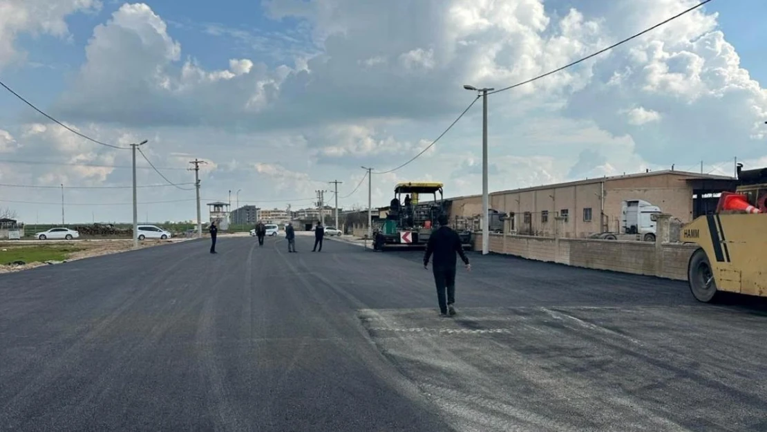 Mardin'de asfaltlama ve parke çalışmaları devam ediyor