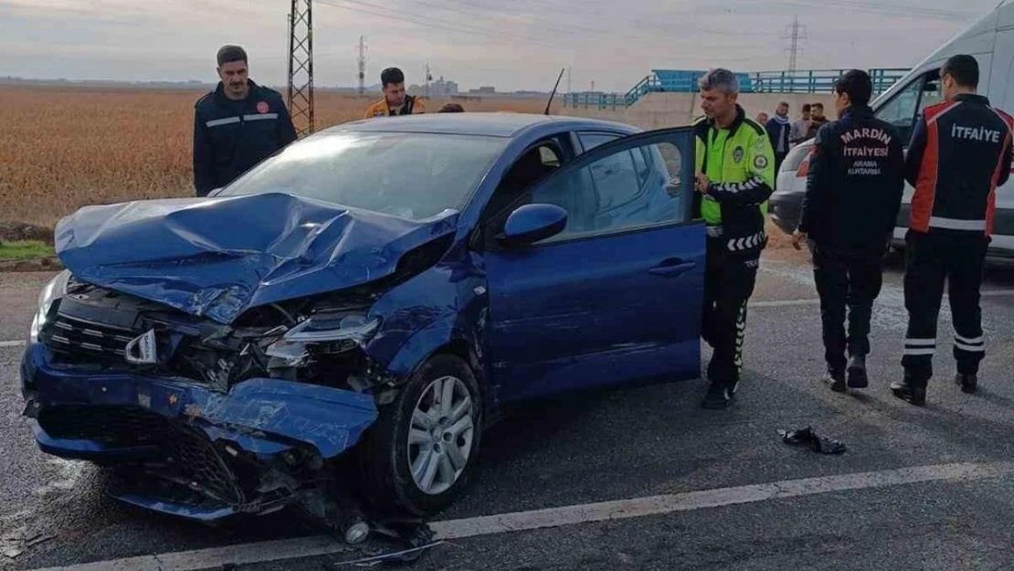 Mardin'de trafik kazası: 4 yaralı