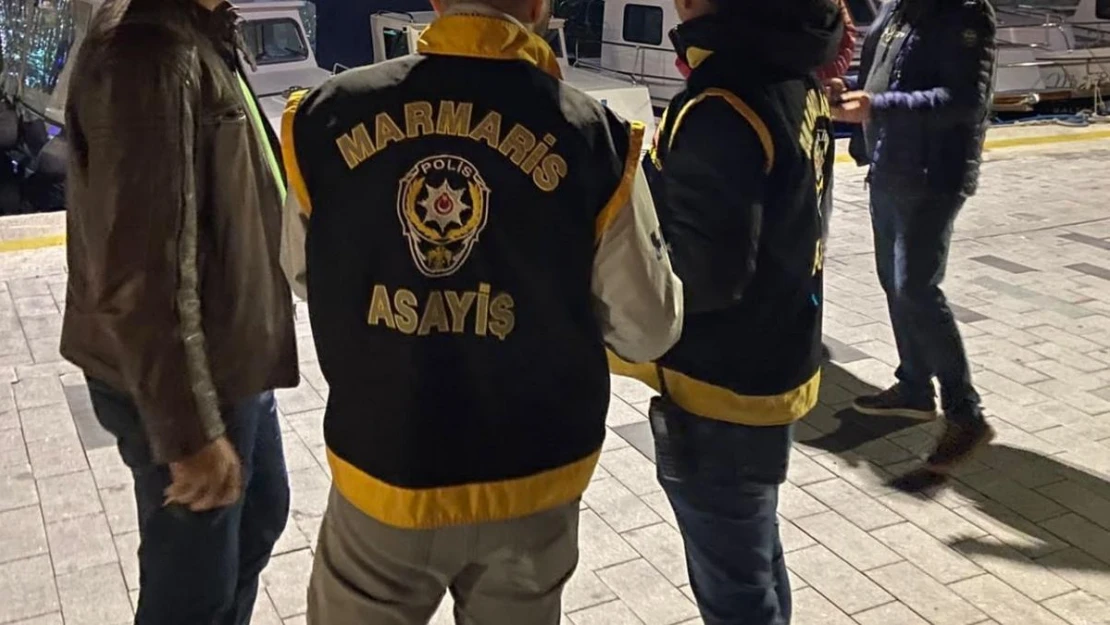 Marmaris polisinden 'huzurlu sokaklar' uygulaması