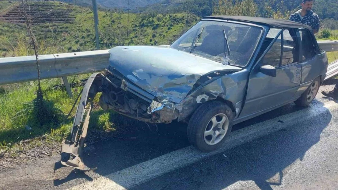 Marmaris'te trafik kazası: 2 yaralı