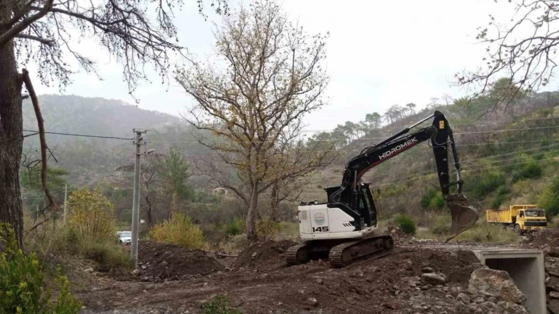 Marmaris Turgut Mahallesi taşkınlardan korunacak