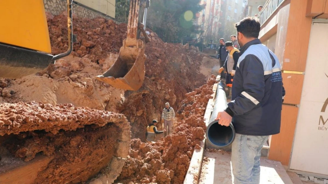 MARSU, altyapı sorunlarını çözüme kavuşturmayı sürdürüyor