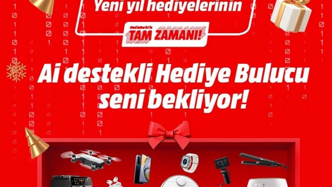 MediaMarkt'tan yeni proje: Tüketiciler uygun hediyeleri yapay zekayla seçecek