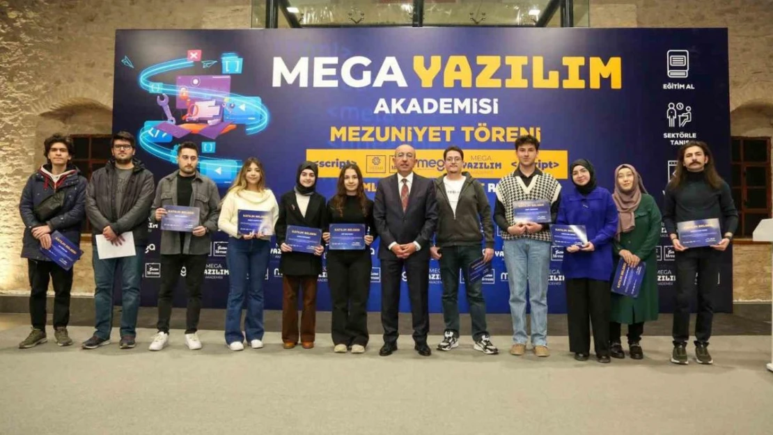 MEGA Yazılım Akademisi ilk mezunlarını verdi