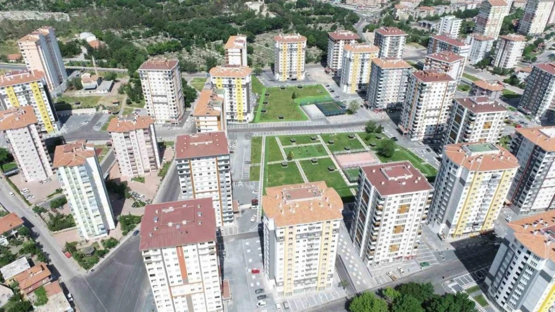 Melikgazi'de 66 blok 2 bin 517 dairenin yapım süreçleri devam ediyor