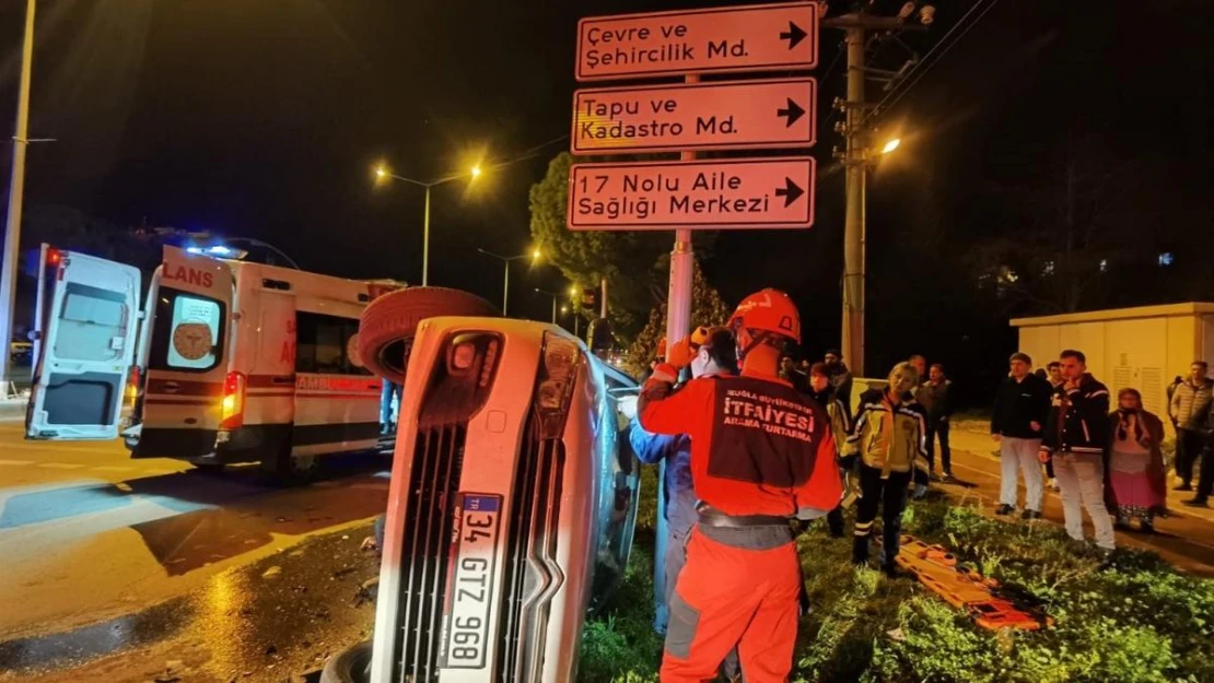 Menteşe'de kaza: 1 yaralı